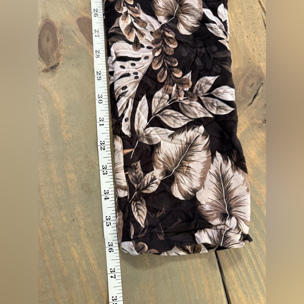 🌴Soft & Stretchy Tropical Print Pants - Made in Italy - TU (One Size)🌴 - Picture 7 of 12
